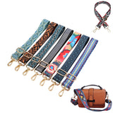 Lkblock Rainbow Adjustable Bag Strap Handbag Belt Cross Body Wide Shoulder Strap Replacement Handles Bags Part Accessories