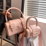 Lkblock Fashion Women Saddle Luxury Designer Bags Mini Leather Handbags and Purses Chic Shoulder Pouch Spring New Dropshipping 2022