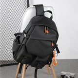 Lkblock Luxury Men's Backpack High Quality 15.6 Laptop Backpack High-capacity Waterproof Travel Bag Fashion School Backpacks for Men