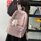 Lkblock Women Backpack Teenage Girls Laptop Rucksack Student Shoulder School Bag Korean Style Schoolbag Boys Bagpack Mochila