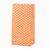 Lkblock New paper bag mini Stand up Colorful Polka Dot  Bags 18x9x6cm Favor  Open Top Gift Packing paper Treat gift Bag wholesale