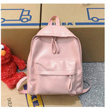 Lkblock Fashion Woman Backpack Large Capacity Leather Laptop Bagpack High Quality Book Schoolbag for Teenage Girls Student Mochila