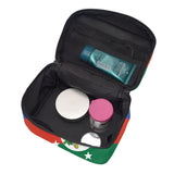 Lkblock Multi-function Travel Organizer Bag Flag Of Chin State Women Cosmetic Bag Beauty Makeup Toiletry Wash Bag