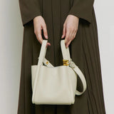 Lkblock Genuine Leather Luxury Bag for Women Designer Handbag Free Shipping Crossbody Summer Shoulder Messenger Bucket Bag