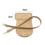 Lkblock Leather Bag Strap Handmade Handbag Woven Set High Quality Bag Bottoms With Hardware Accessories for DIY Shoulder Handbag